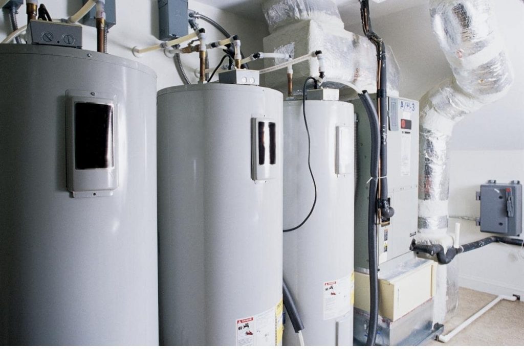 Different water heater sizes